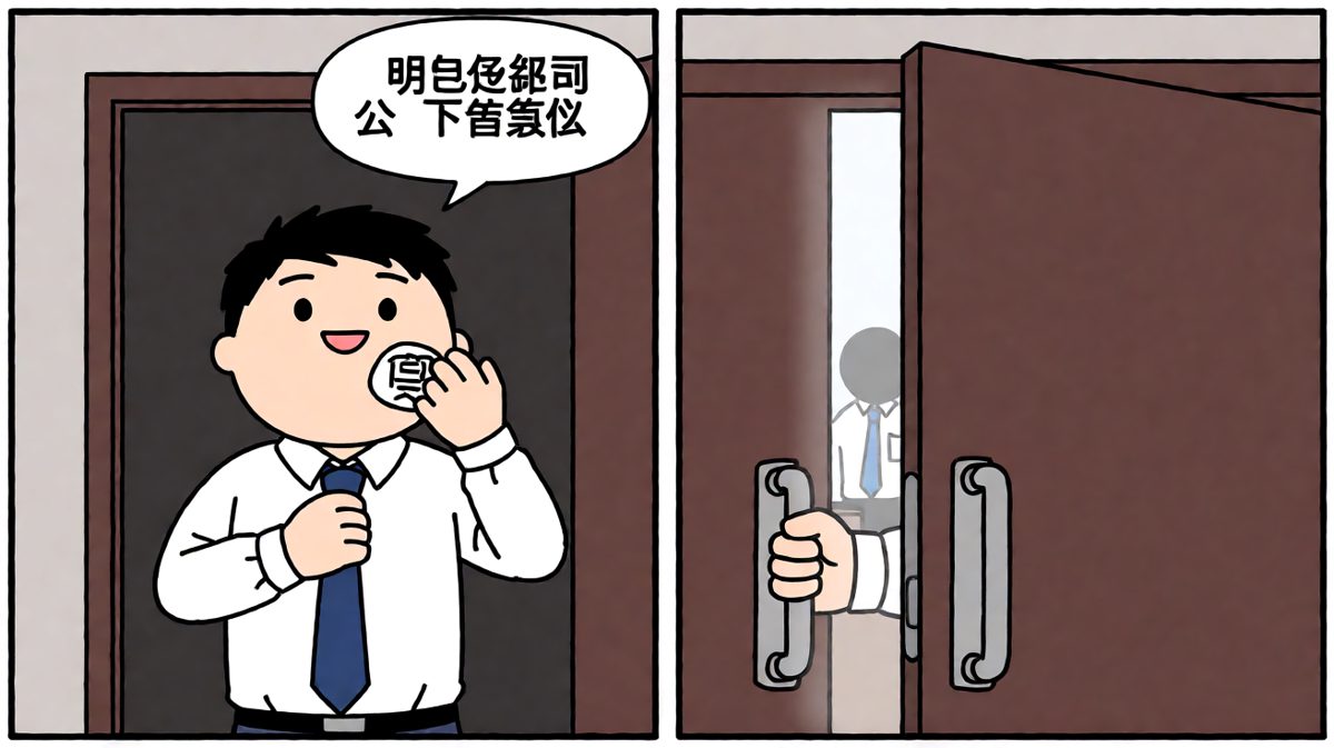 没关系！重要的是态度！