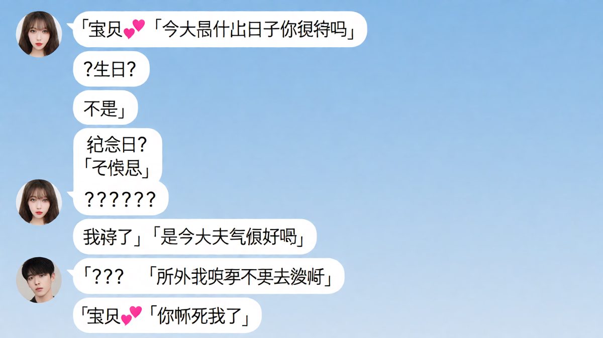 以为要翻车，结果只是散步邀请——男生心跳过速的全过程。