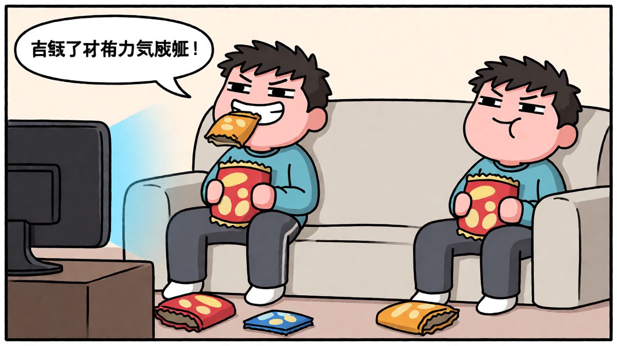 用经典名言成功说服自己：吃饱了才有力气减肥