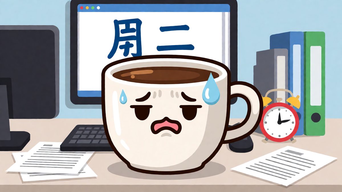 周一咖啡：我本是来续命的，结果是在续命前的最后一口