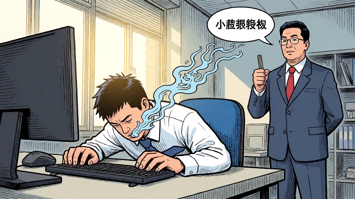 肉体在上班，灵魂已下班，勿扰