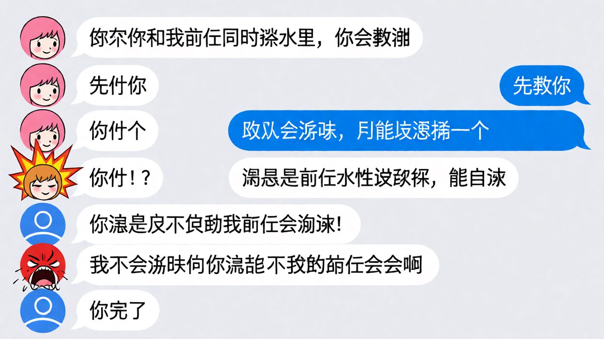 送命题面前，直男的求生欲永远在线却永远不够