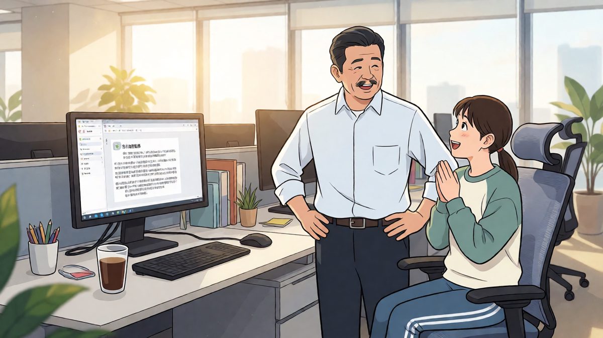 老板语重心长地说：'公司从不会亏待每一个努力的人。'员工感动点头，结果下一句是'尤其是那种从来不请假还主动加班的'。
