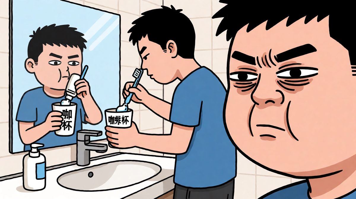刷牙？先找对杯子再说……算了不找了