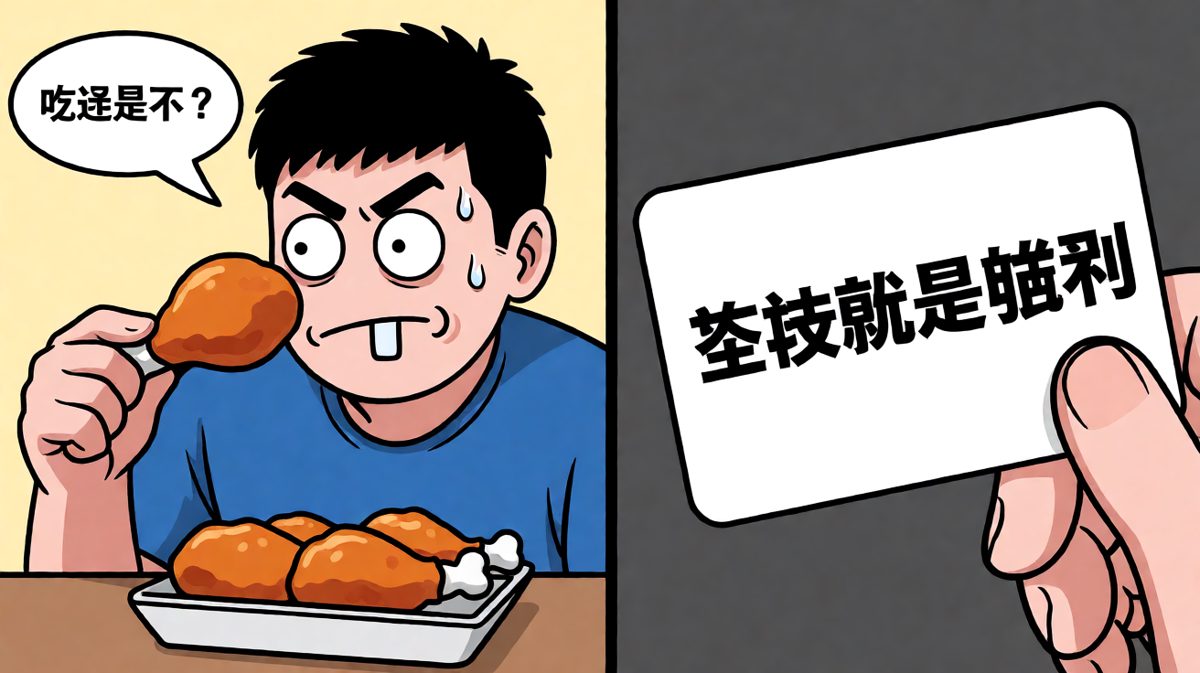 内心疯狂打架：减肥还是炸鸡？