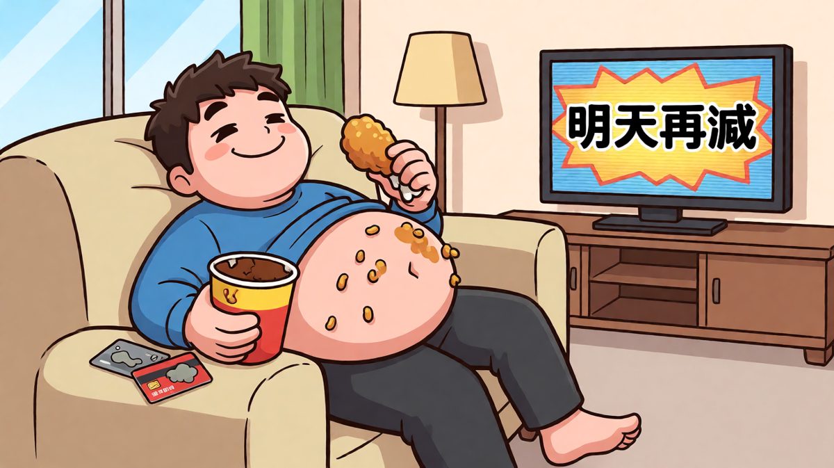 结果……炸鸡真香，明天再说吧！