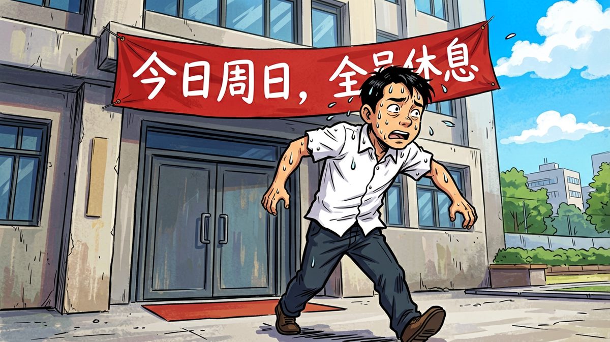 今天是周日……
