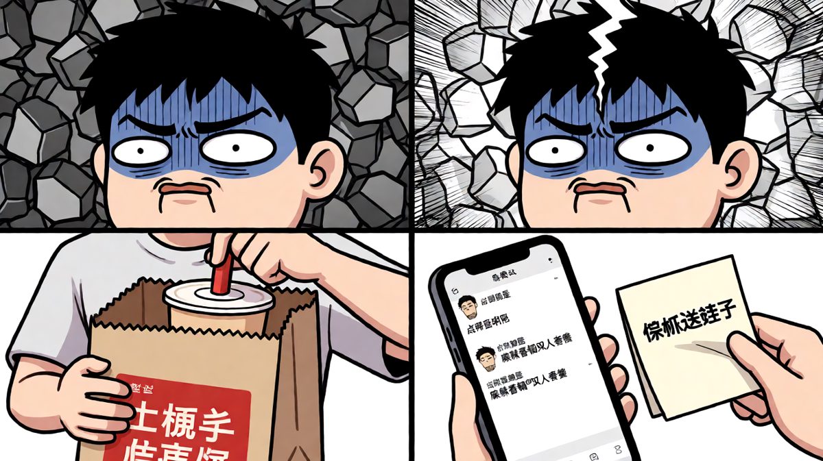 打开外卖发现送错了，彻底崩溃