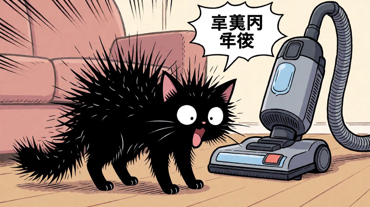 猫：这个会叫的怪兽又出现了！