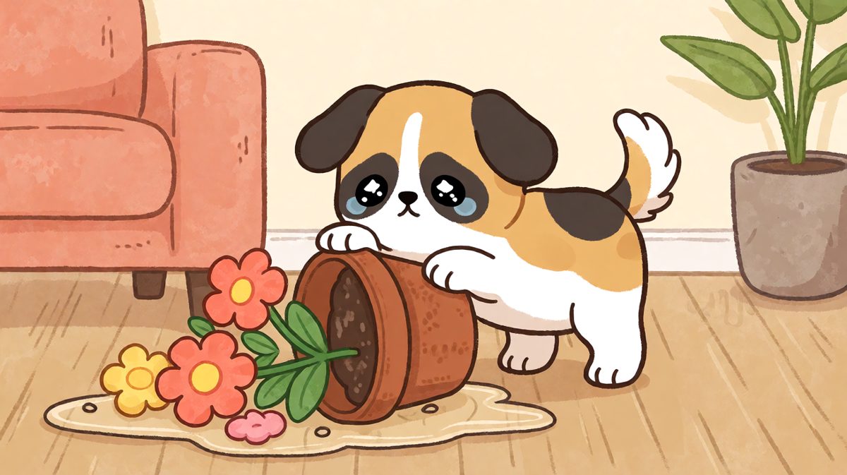 狗：花瓶先动的手，我只是正当防卫
