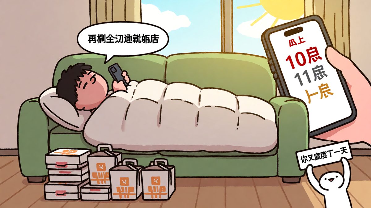 周末最可怕的事：明明什么都没做，却累得不行