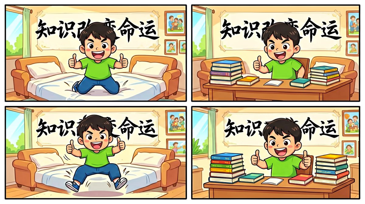 小明觉得自己瞬间变强了，准备去挑战打雷！