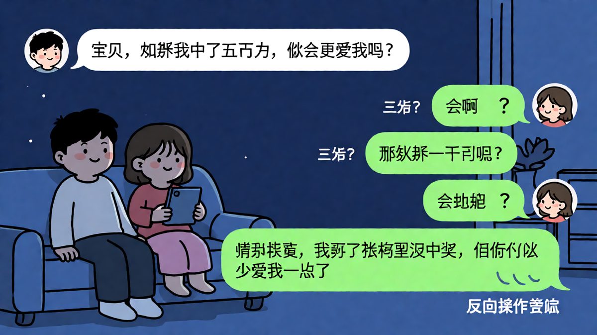 用五百万换爱情，结果亏了还倒贴