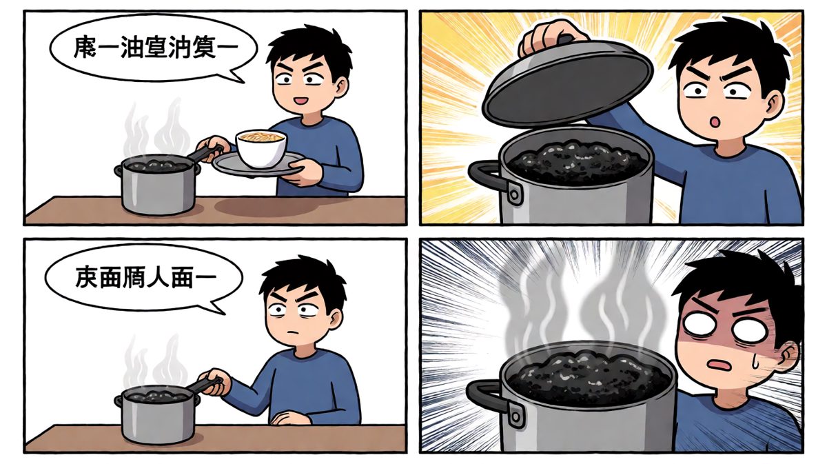 等等……这真的是我放的泡面吗？！