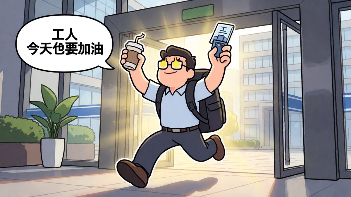 冲啊！今天也要做全勤奖得主！