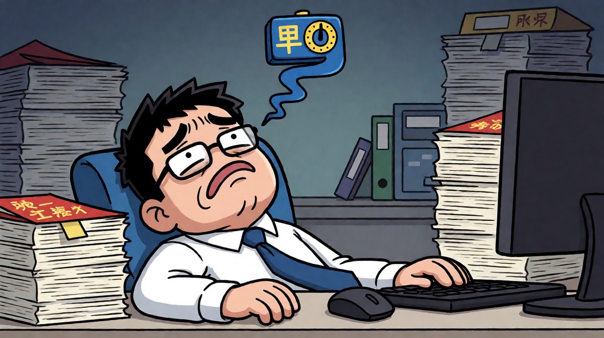 周一早上的我：人已经在工位了，魂还在床上。