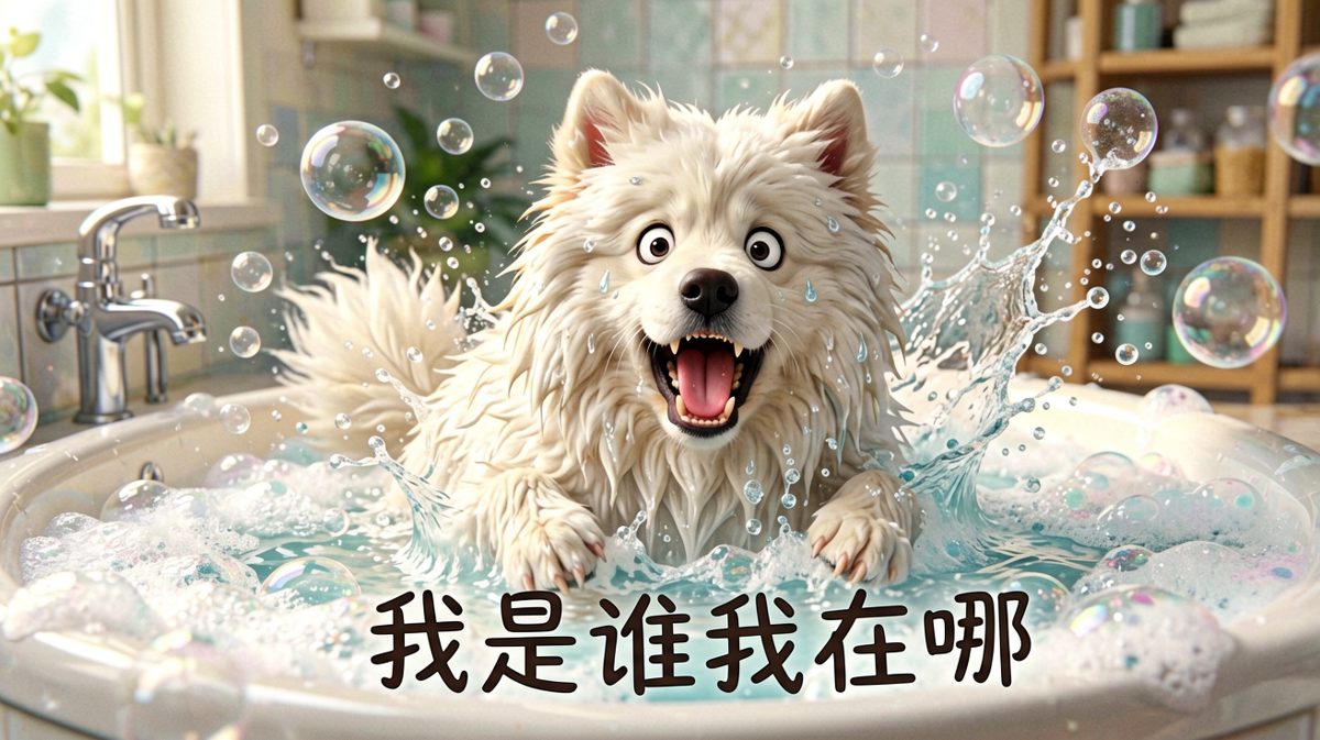 洗澡？那是本汪这辈子最大的噩梦！