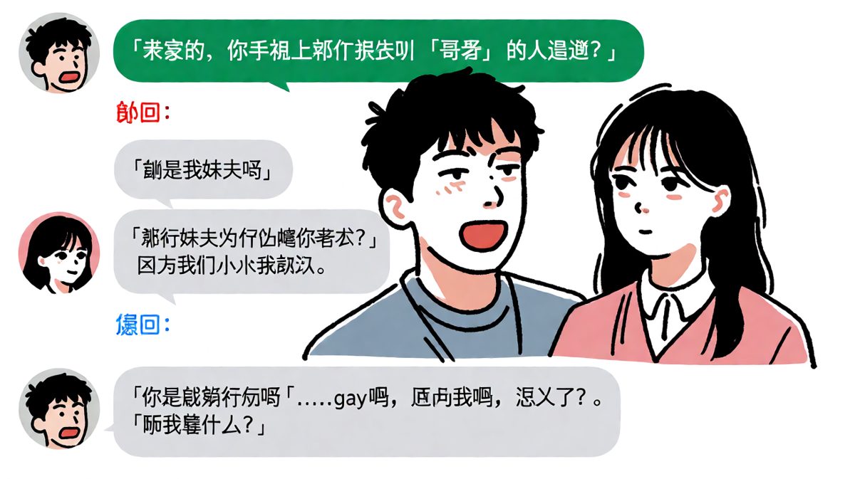 「那个哥哥」的反转让男生怀疑人生，最后的补刀更是绝了。