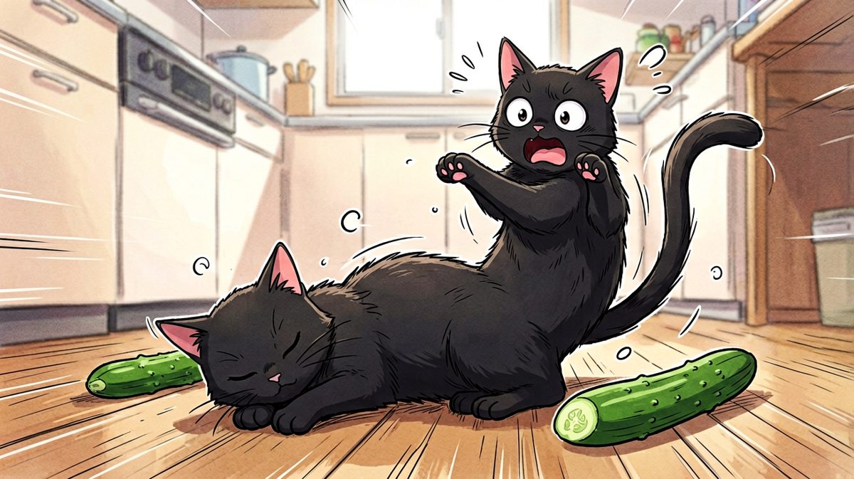 猫：这绿虫子是谁派来的刺客？！