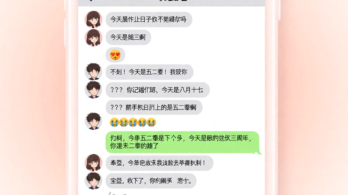 认错日子还不算，关键是她早就看穿了一切……