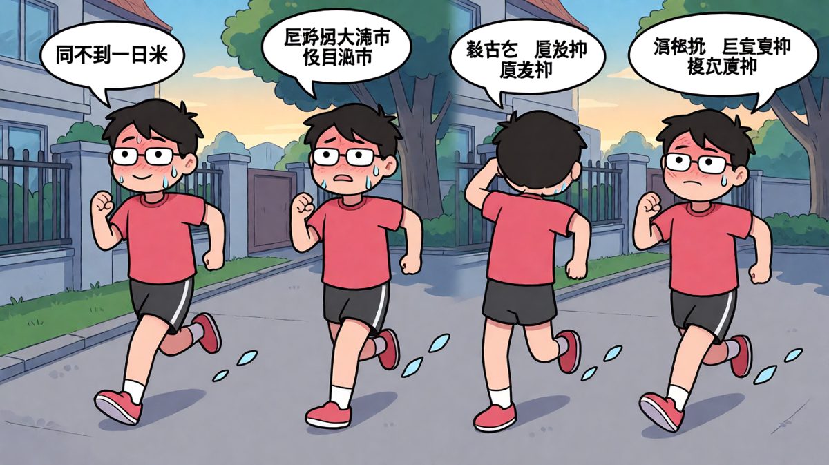 五十米后，人生开始动摇……