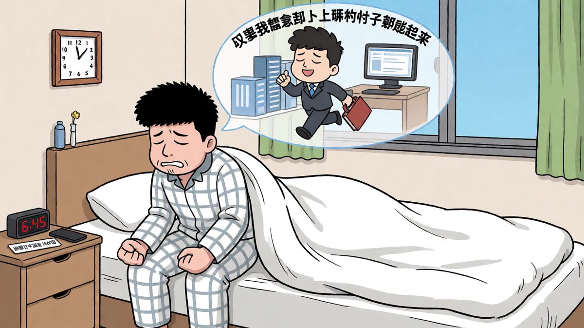 主角开始用想象力自我激励，试图唤醒身体。