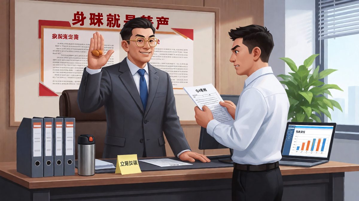 老板说绩效表我仔细看了，决定给你涨工资！员工：？？？