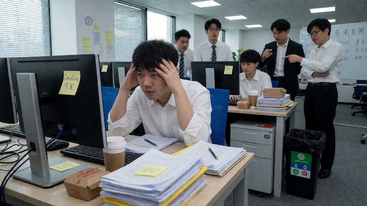 员工：我想辞职……老板：准了！员工沉默两秒：开玩笑的。老板：我也是。