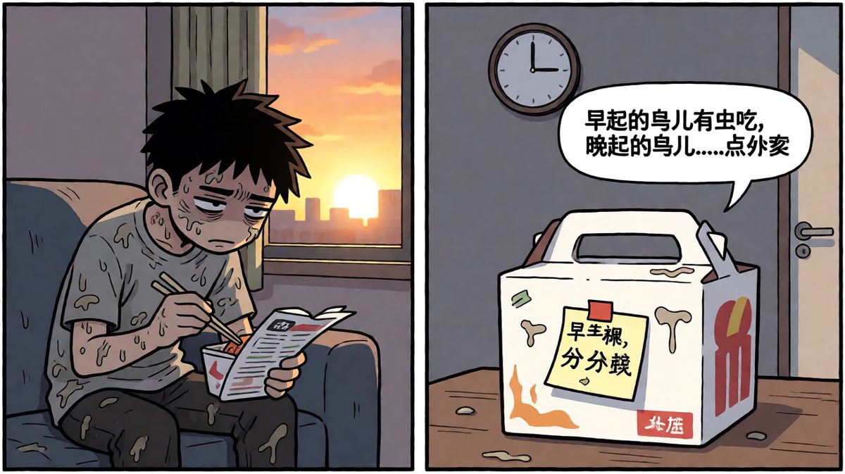 算了，早午饭一起解决吧……