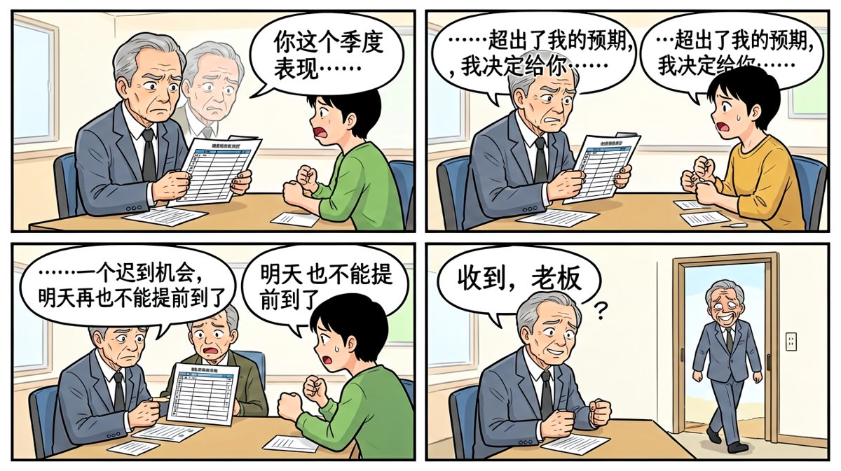 绩效面谈的终极反转