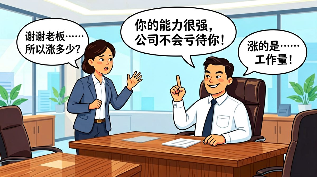 老板夸你能力强，结果涨的是工作量