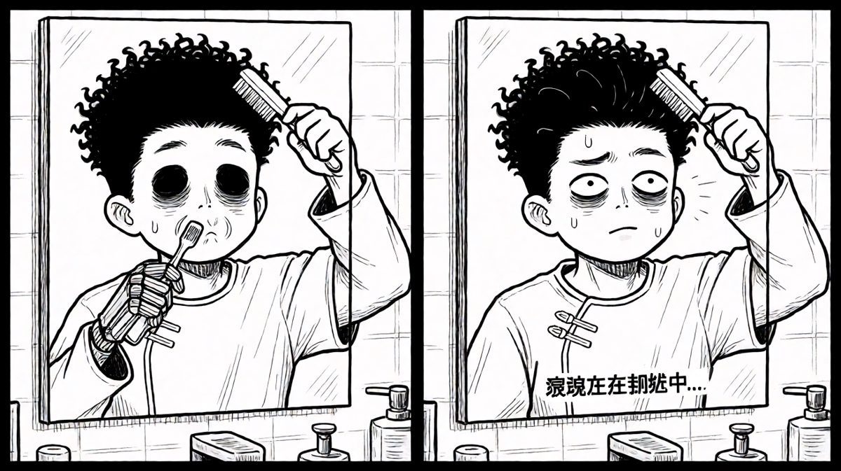 身体已起床，灵魂还在被窝里