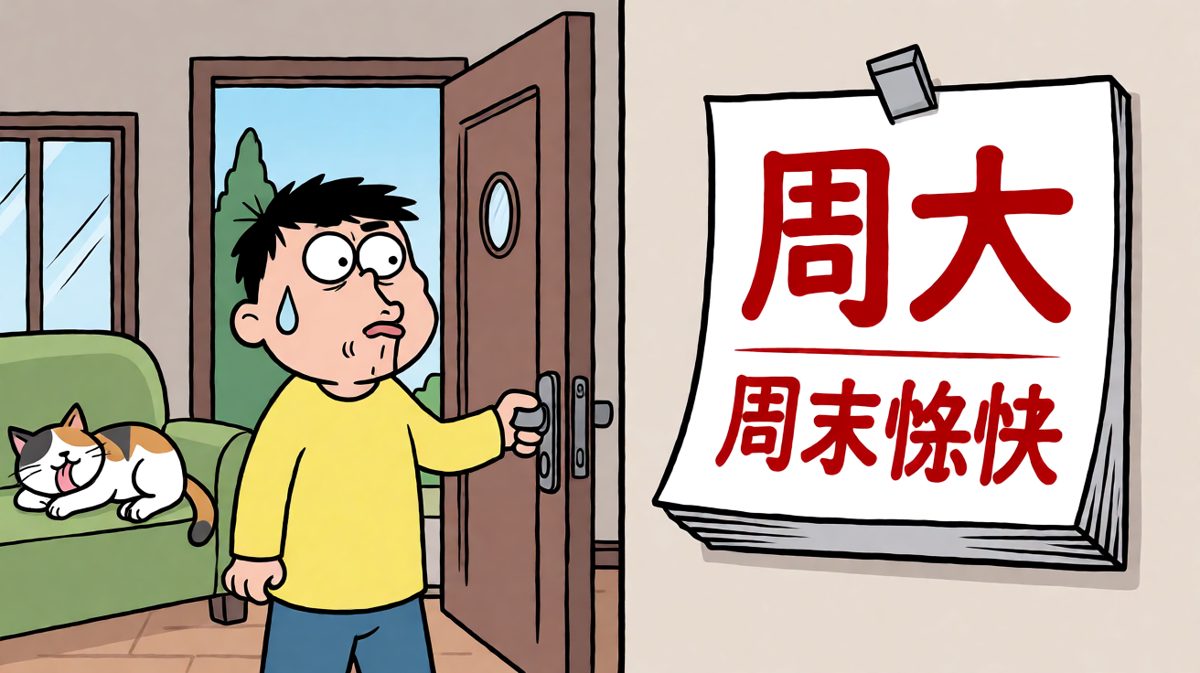 ……今天是周六啊。