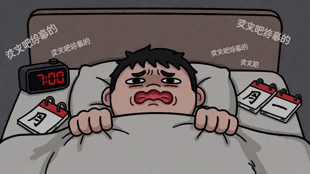 周一早上的我：可以请假吗，想死