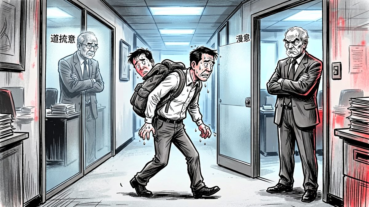 员工鼓起勇气去道歉，结果反转让两人都傻了眼。