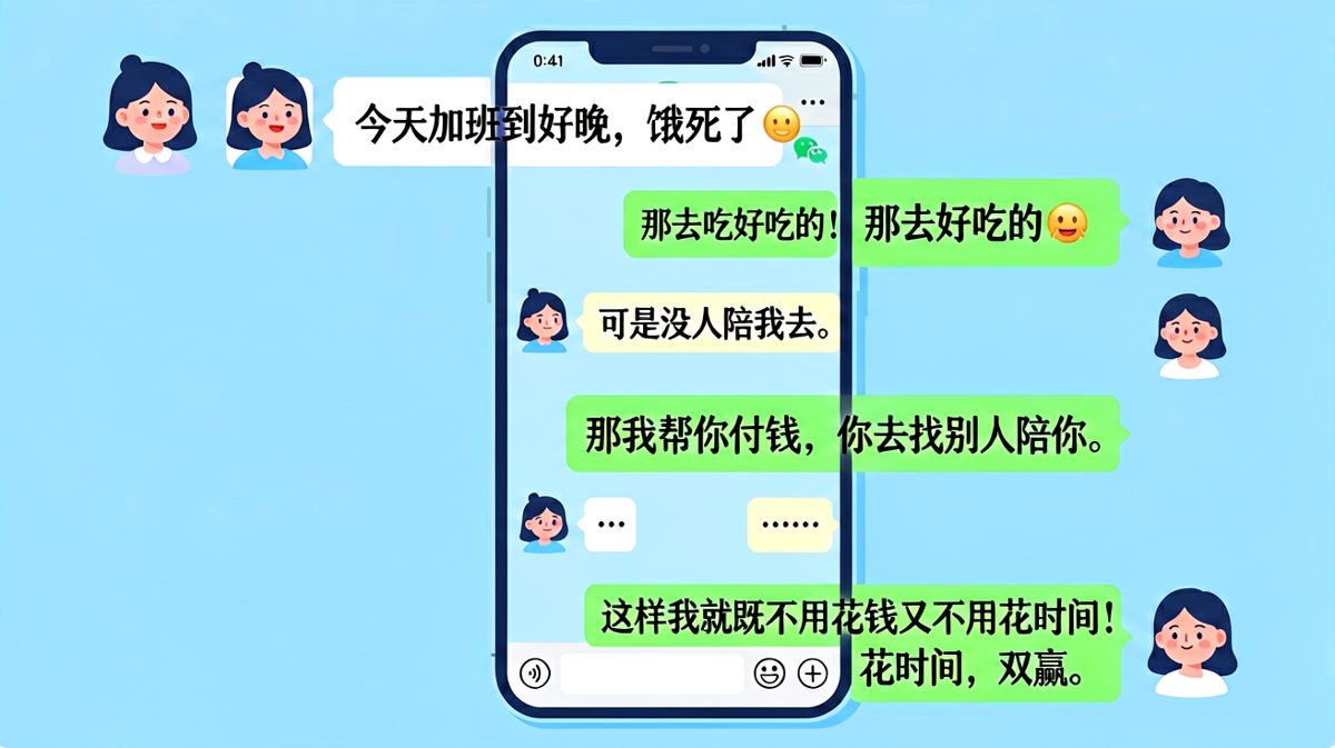 「我帮你付钱，你去找别人陪你」—— 男友的逻辑我服了