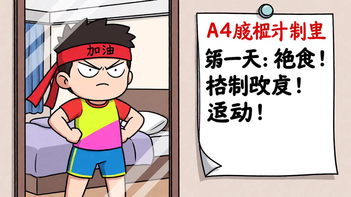 立下flag，雄心勃勃准备大干一场