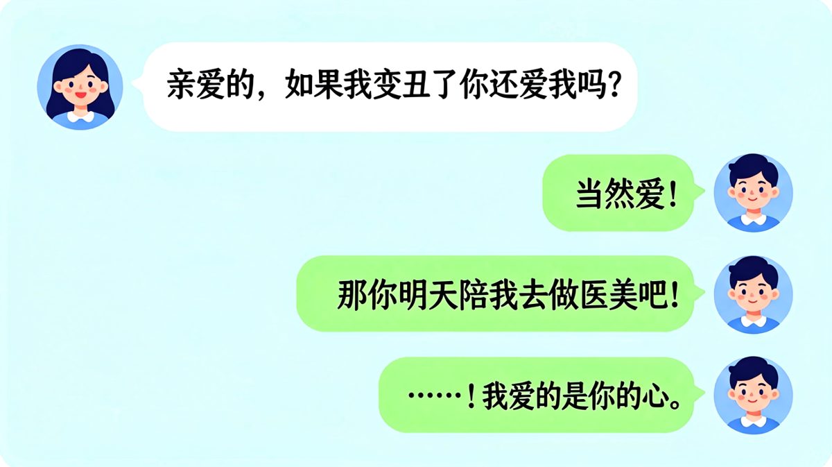 当表白题变成套路，直男瞬间翻车