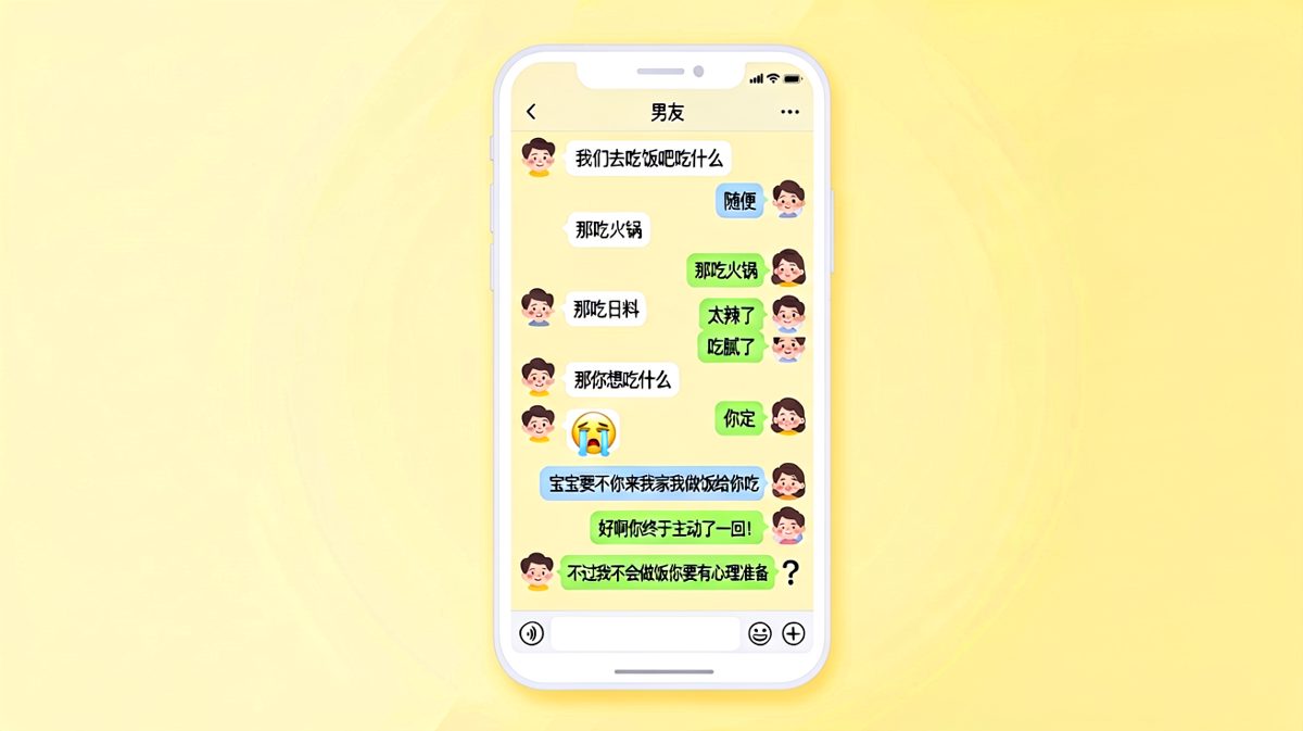 随便吃什么的千古难题，以及男友翻车式的热情