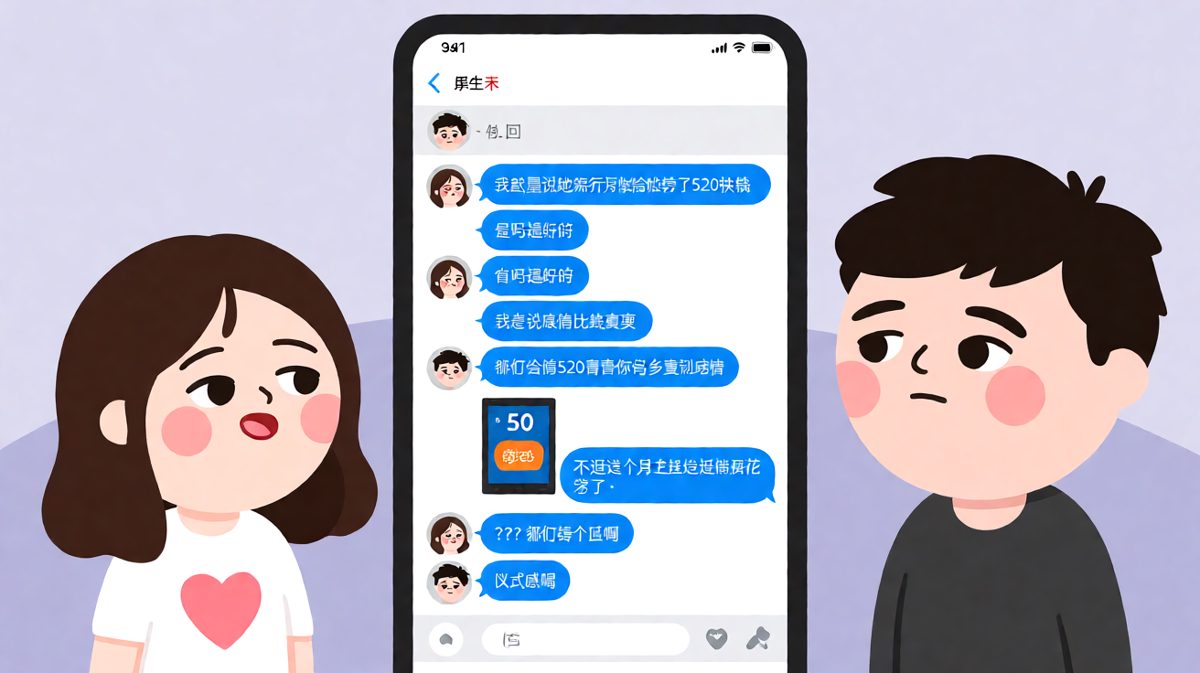 仪式感拉满但钱包空空，男友神操作让人哭笑不得