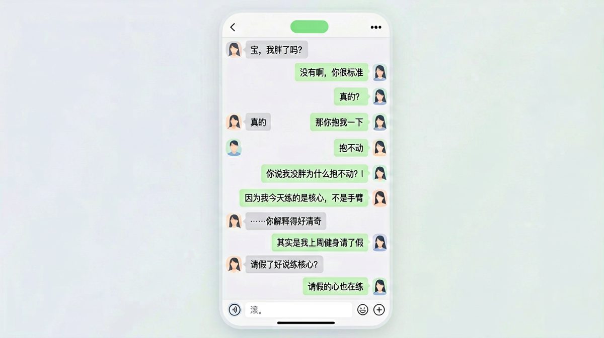 健身男的花式借口合集