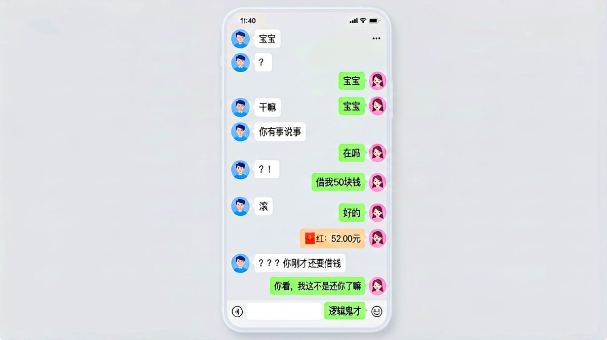 借钱五分钟还你52，这波我赚了