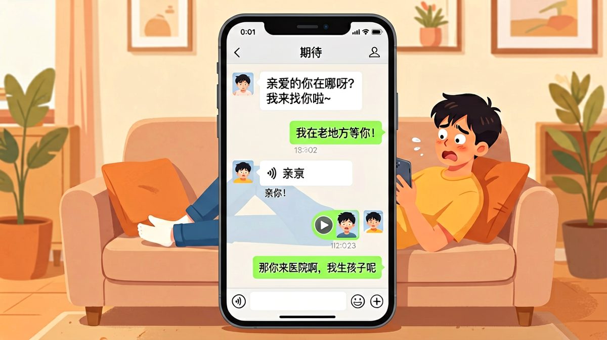 「我在老地方等你」——结果老地方是产房
