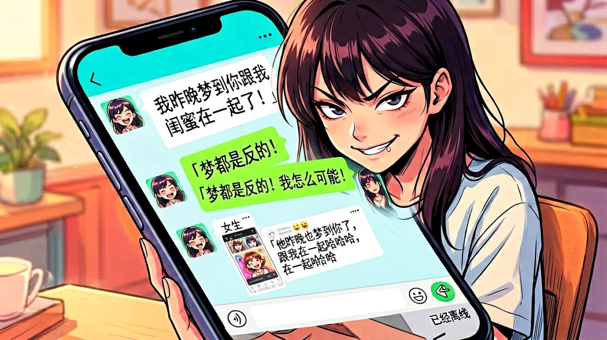梦是反的，但闺蜜不是