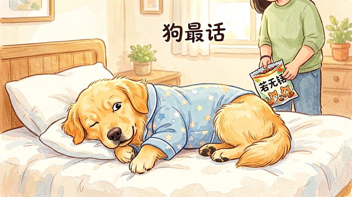 装睡成功！只要我不睁眼就看不见零食