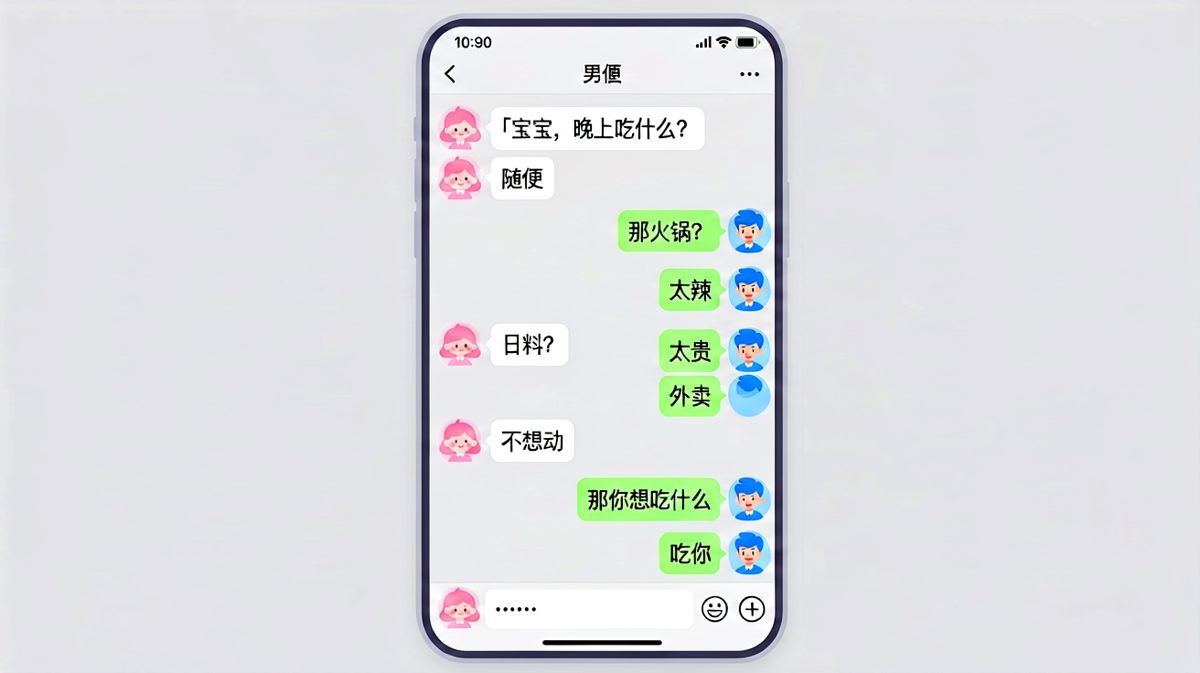 女生终极答案：吃你