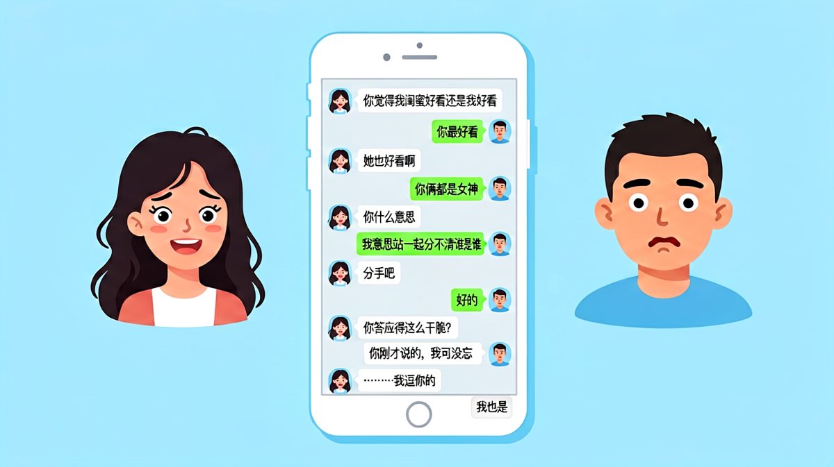 她说分手是试探，他说好是配合，两个戏精的最后对决
