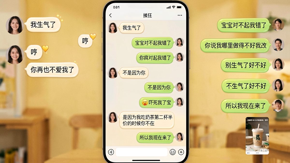 前半段以为出大事，后半段只为半价的奶茶