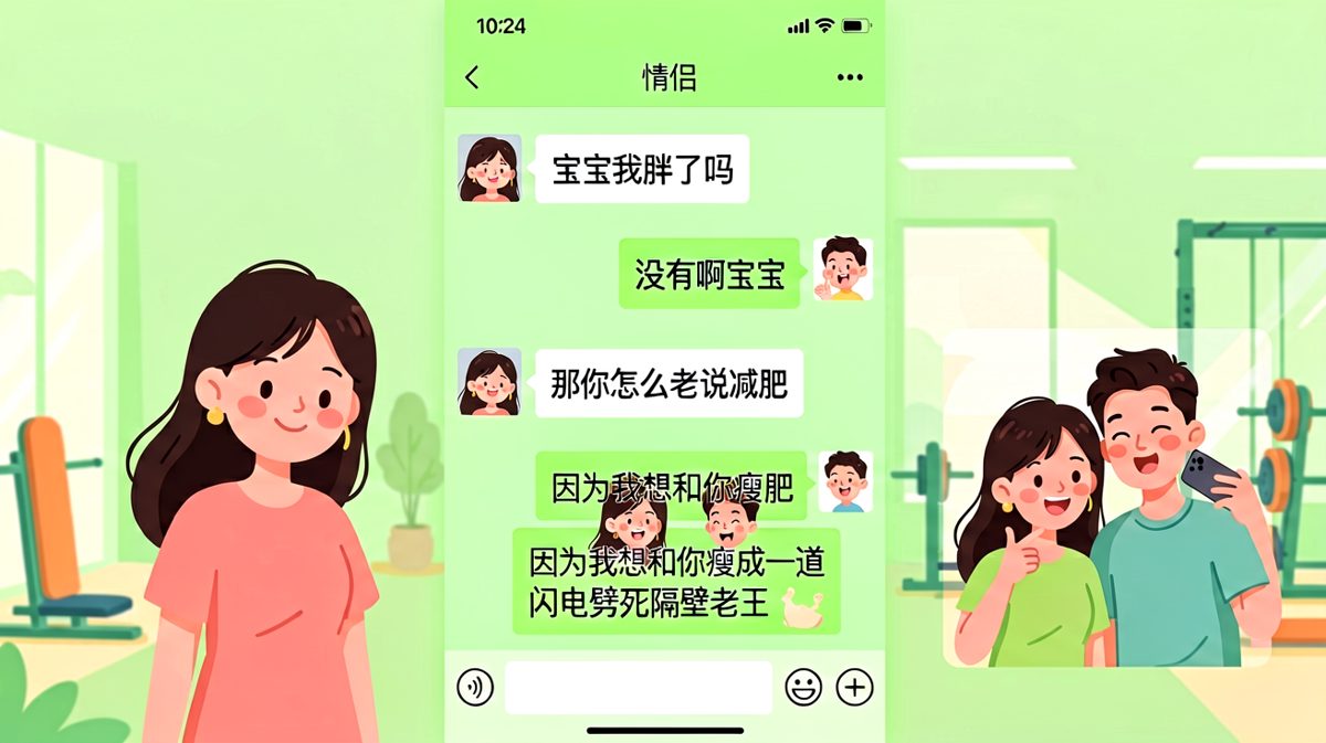求生欲拉满的闪电比喻，男生用一句骚话化解送命题