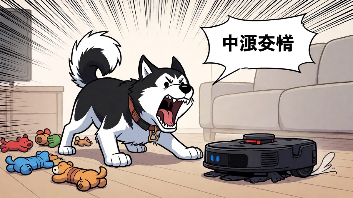 哈士奇：这个黑色圆盘是外星入侵者！